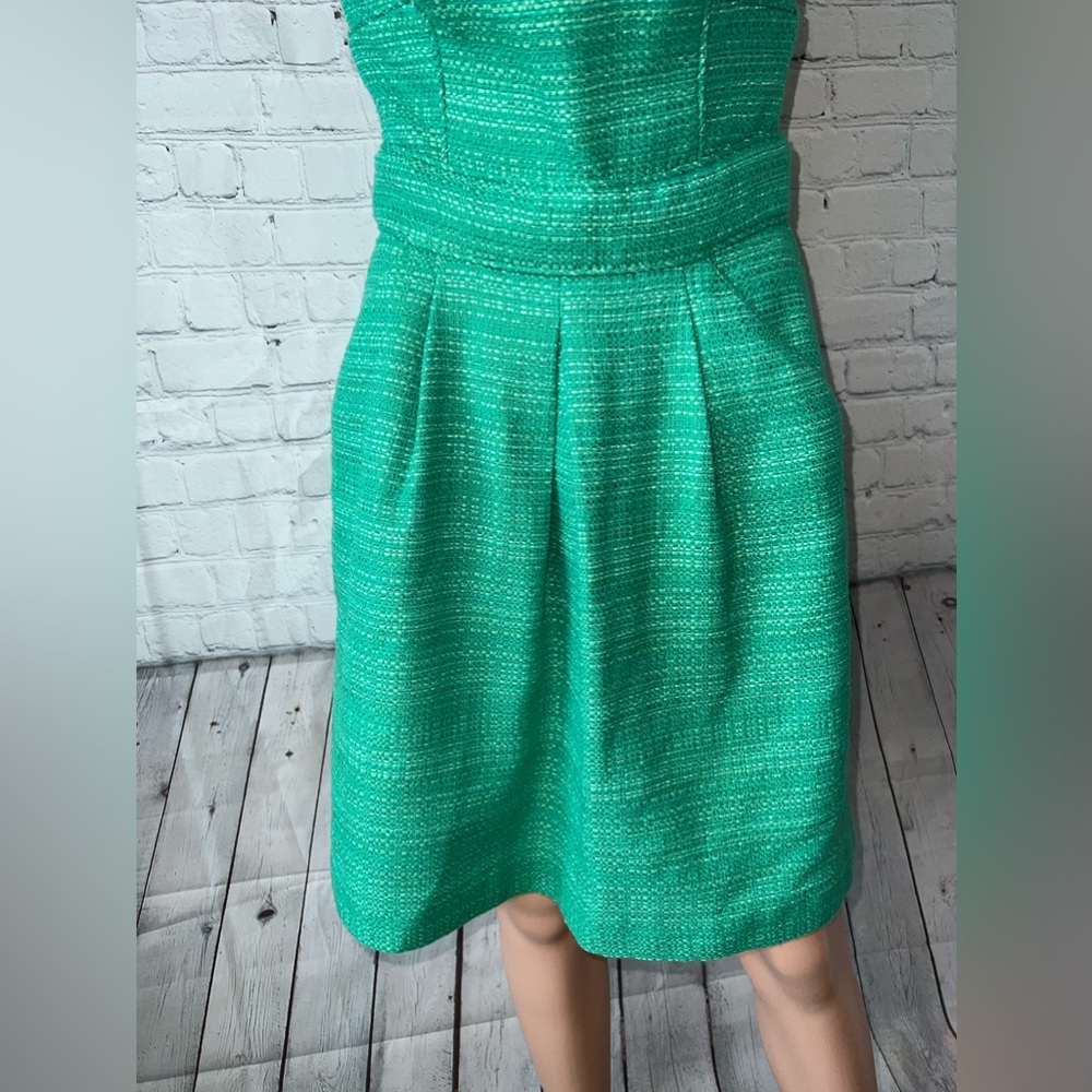 Banana Republic Green Strapless dress size 2 - Picture 3 of 11